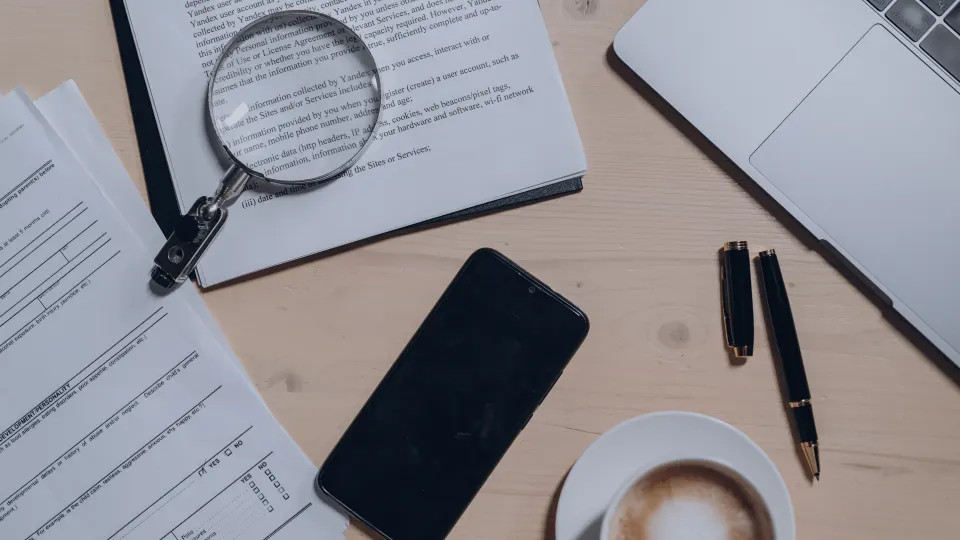 Information security management system overview materials and security dashboard